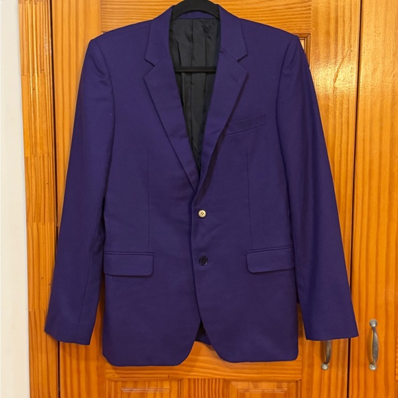 JOHN LAWRENCE SULLIVAN Other - John Lawrence Sullivan Purple wool Tailored Blazer Jacket Size 38 Made in Japan